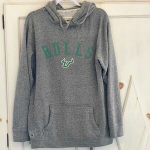 USF Bulls Hoodie Gray  “Fall Rush” Fan Favorite Size Large
Good condition!